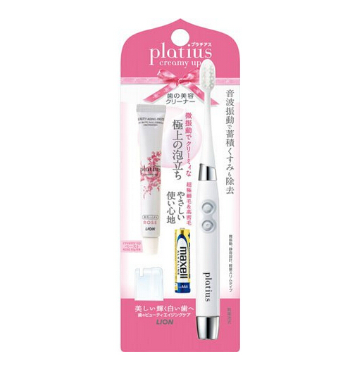 狮王platius泡沫美白牙膏 声波振动电动牙刷.jpg